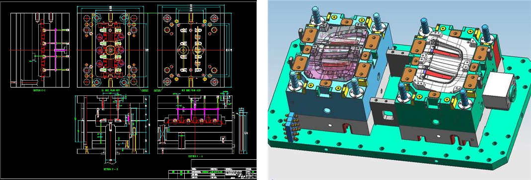 injection mould injection mould